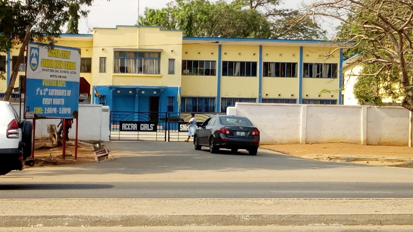 Accra Girls Senior High School campus